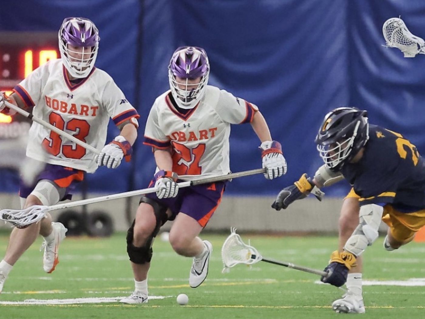 Tyler playing Division I lacrosse for Hobart